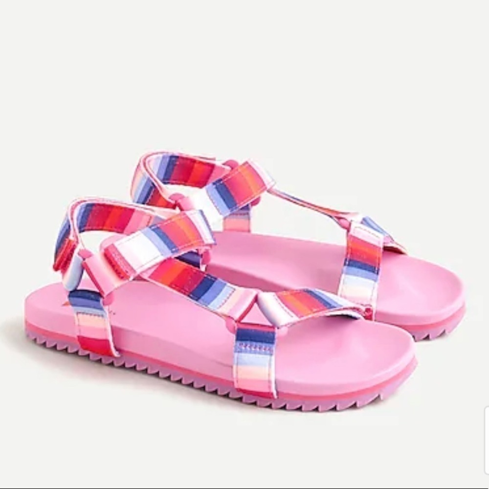 Jcrew kids sport sandal in stripe AK421
